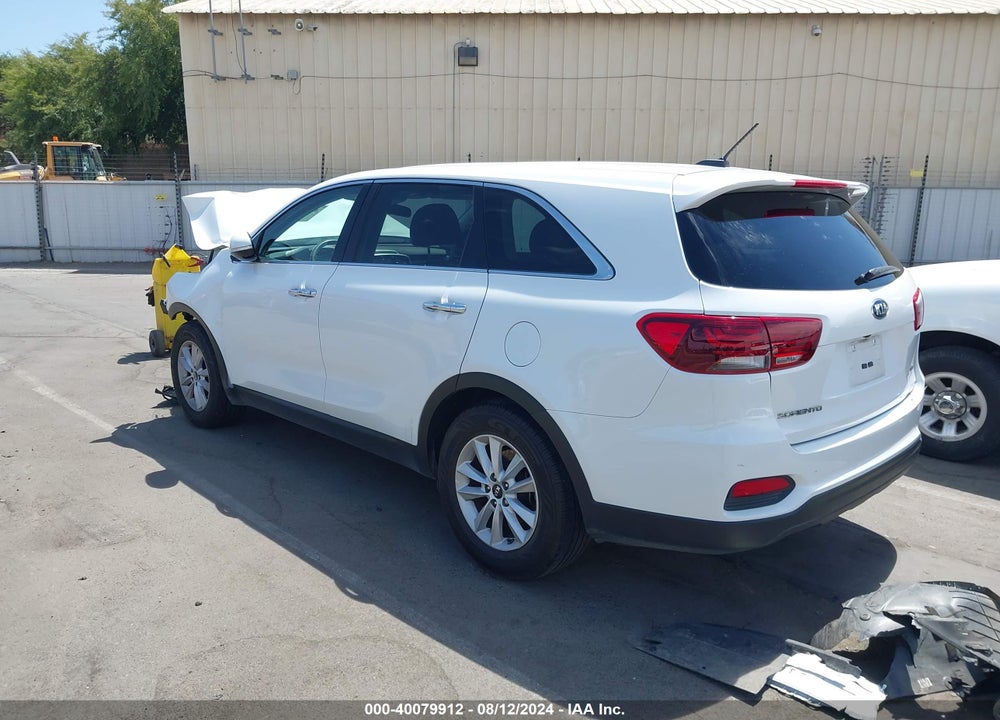 2019 KIA SORENTO 2.4L LX VIN: 5XYPG4A33KG513430