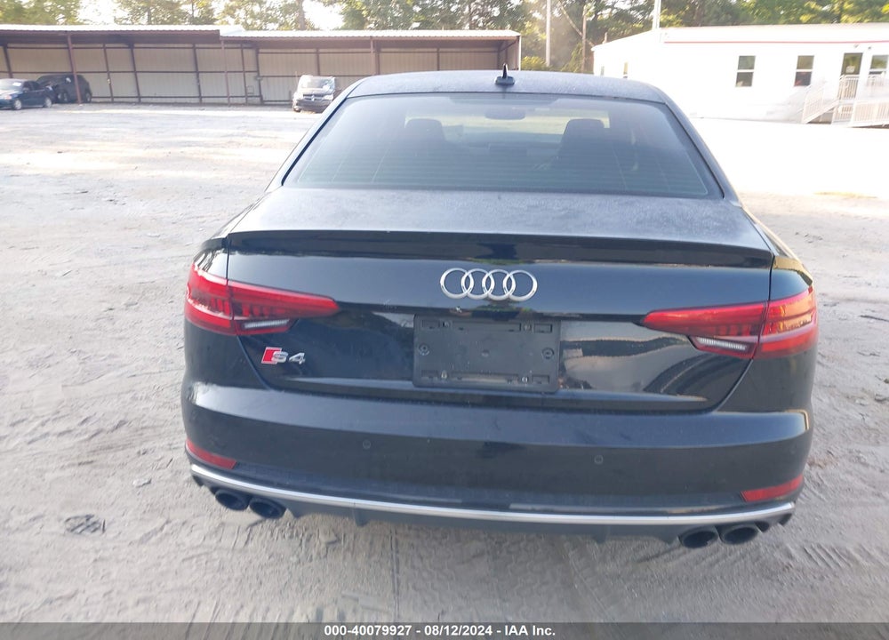 2018 AUDI S4 3.0T PREMIUM PLUS VIN: WAUB4AF48JA001886