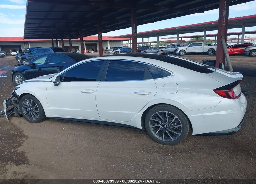2020 HYUNDAI SONATA LIMITED VIN: 5NPEH4J26LH027281