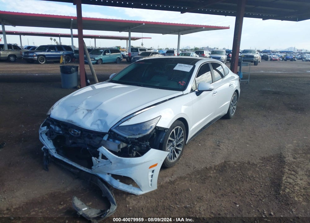 2020 HYUNDAI SONATA LIMITED VIN: 5NPEH4J26LH027281