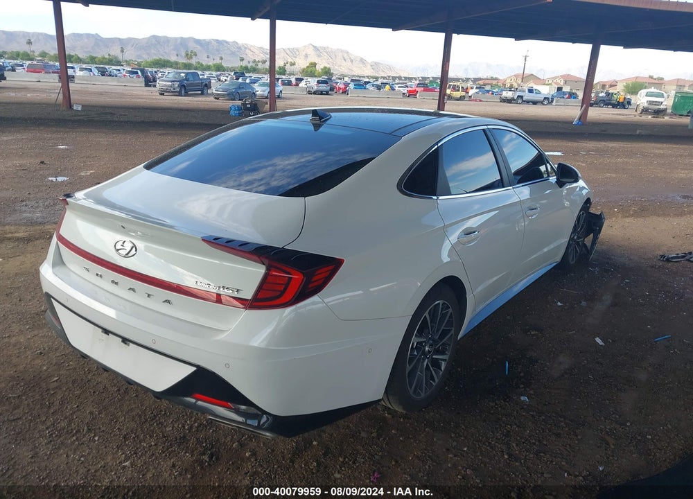 2020 HYUNDAI SONATA LIMITED VIN: 5NPEH4J26LH027281