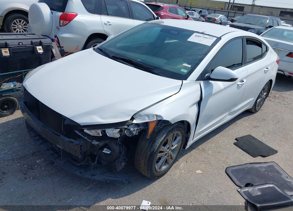 2018 HYUNDAI ELANTRA SEL VIN: 5NPD84LF3JH379288