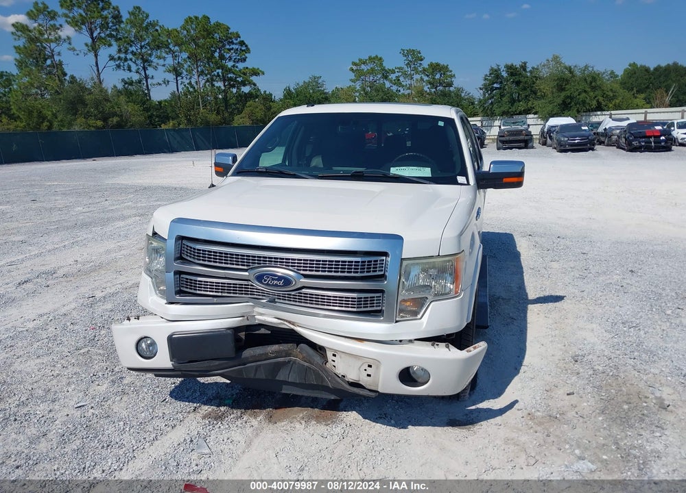 2011 FORD F-150 PLATINUM VIN: 1FTFW1CT5BFC86240