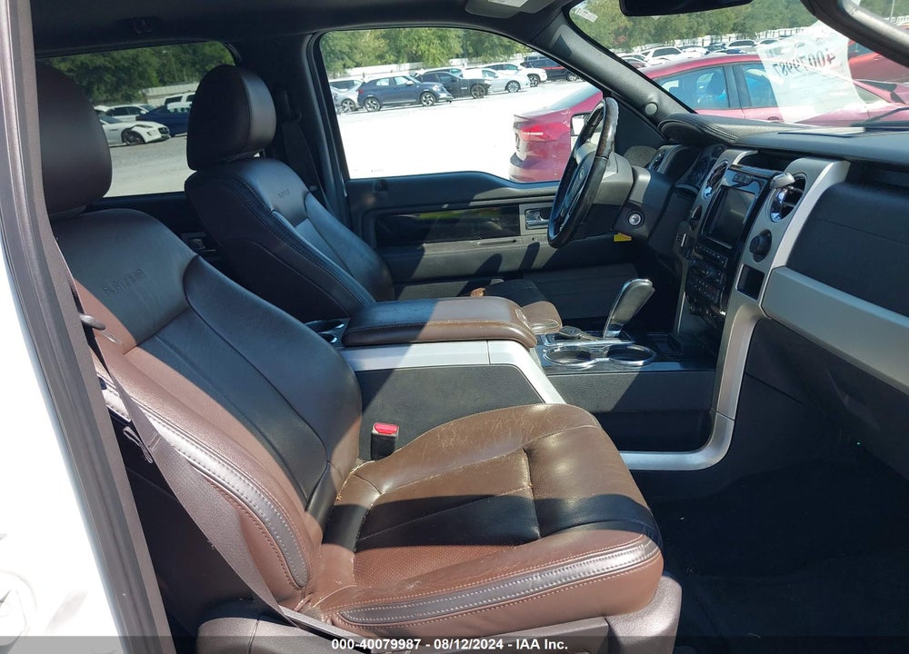 2011 FORD F-150 PLATINUM VIN: 1FTFW1CT5BFC86240