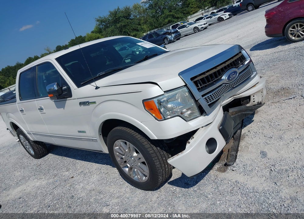 2011 FORD F-150 PLATINUM VIN: 1FTFW1CT5BFC86240