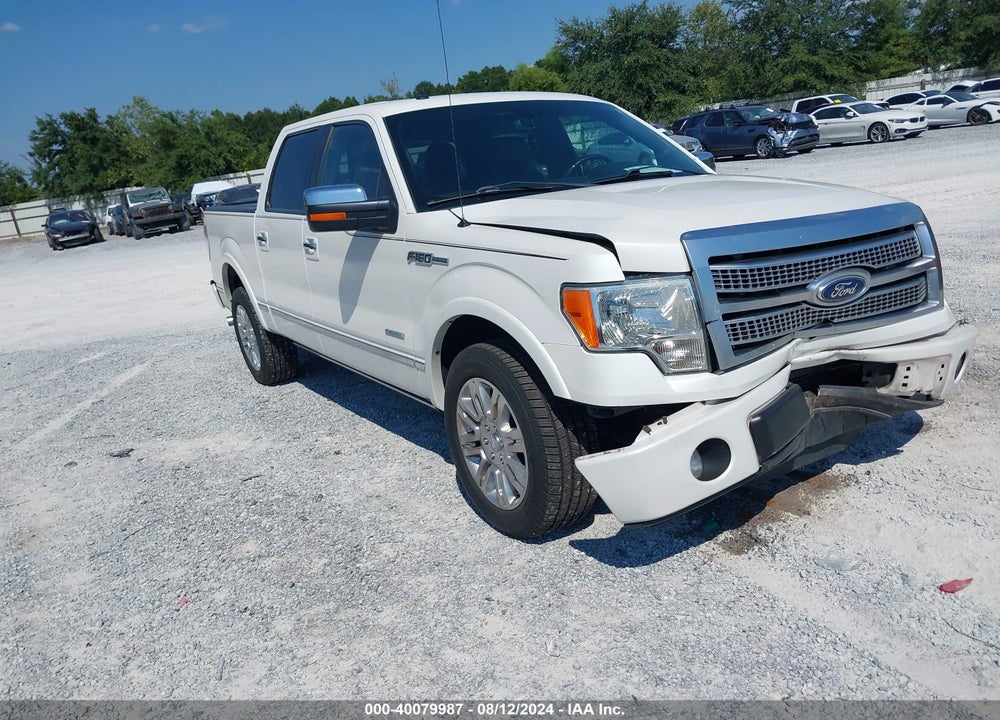 2011 FORD F-150 PLATINUM VIN: 1FTFW1CT5BFC86240