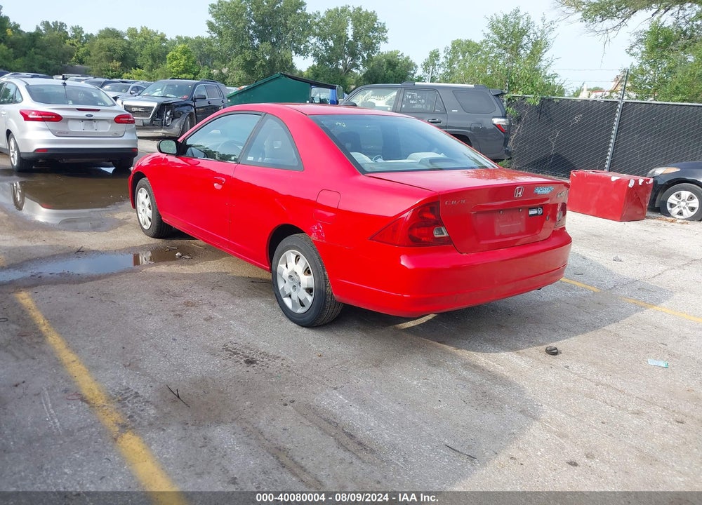 2002 HONDA CIVIC EX VIN: 1HGEM21912L082617