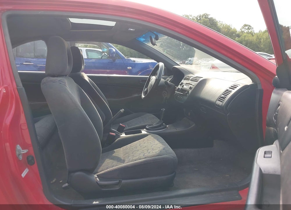 2002 HONDA CIVIC EX VIN: 1HGEM21912L082617