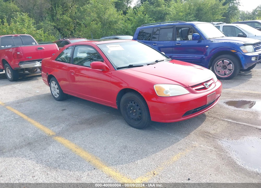 2002 HONDA CIVIC EX VIN: 1HGEM21912L082617