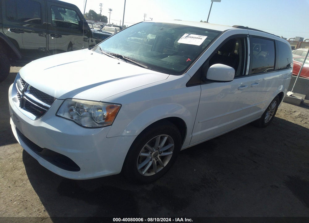 2014 DODGE GRAND CARAVAN SXT VIN: 2C4RDGCG1ER429982