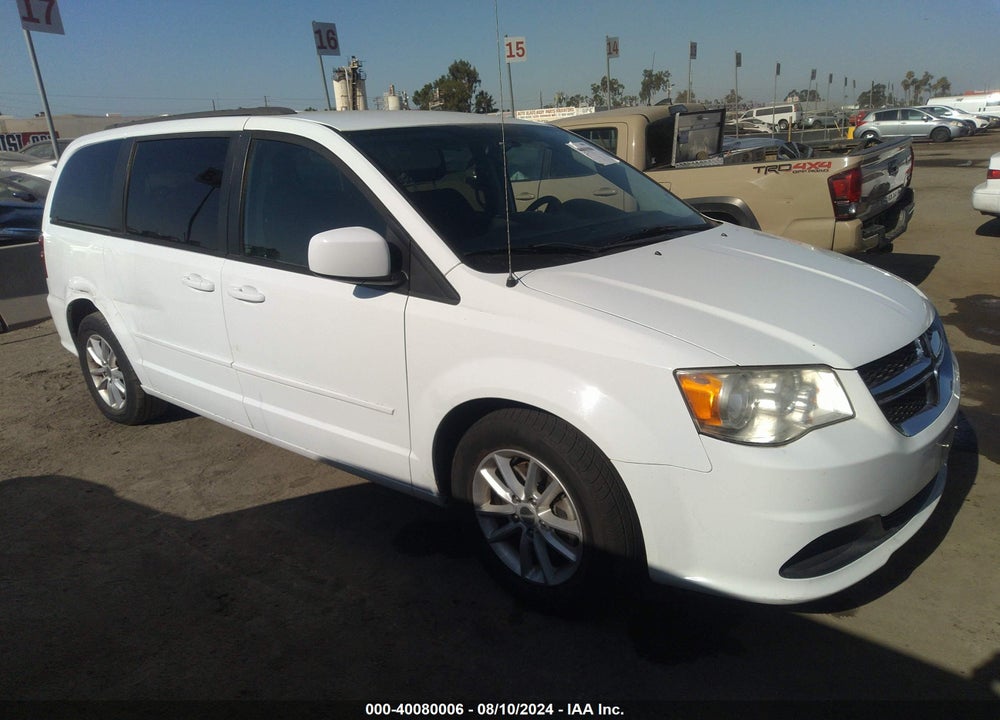 2014 DODGE GRAND CARAVAN SXT VIN: 2C4RDGCG1ER429982