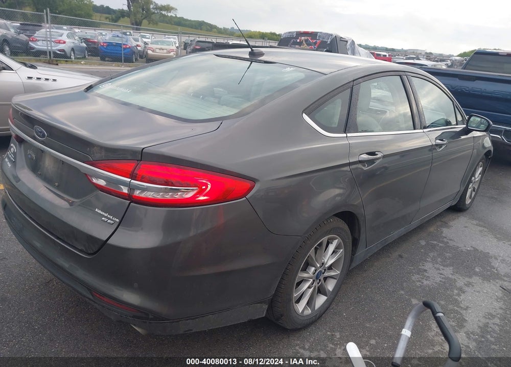 2017 FORD FUSION SE VIN: 3FA6P0H70HR363195