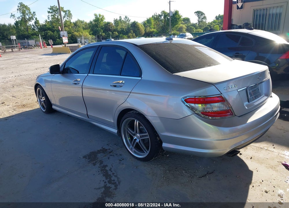 2009 MERCEDES-BENZ C 300 LUXURY 4MATIC/SPORT 4MATIC VIN: WDDGF81X09F208984
