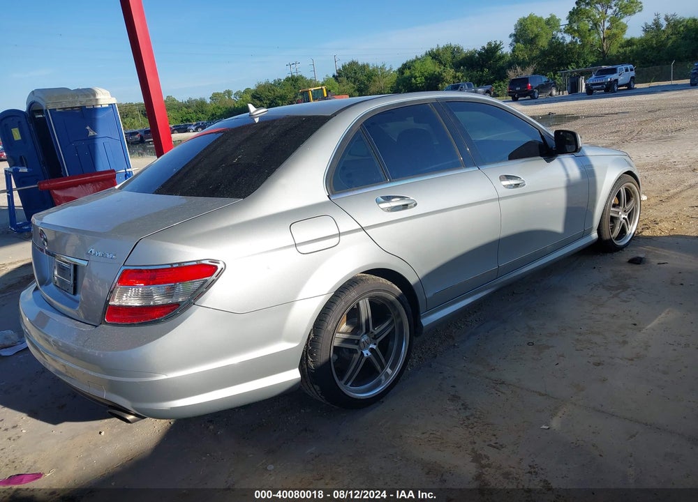 2009 MERCEDES-BENZ C 300 LUXURY 4MATIC/SPORT 4MATIC VIN: WDDGF81X09F208984