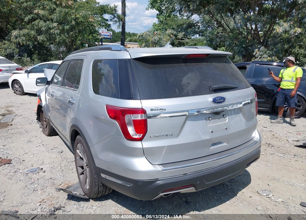 2018 FORD EXPLORER LIMITED VIN: 1FM5K7F8XJGA70275