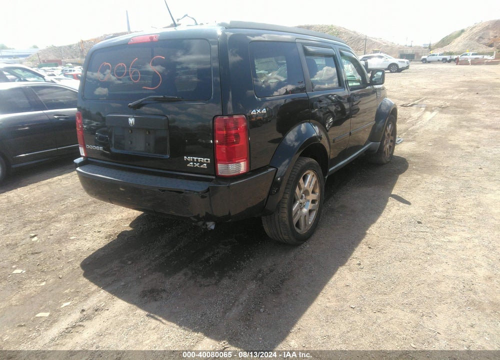 2010 DODGE NITRO HEAT VIN: 1D4PU4GK0AW161418