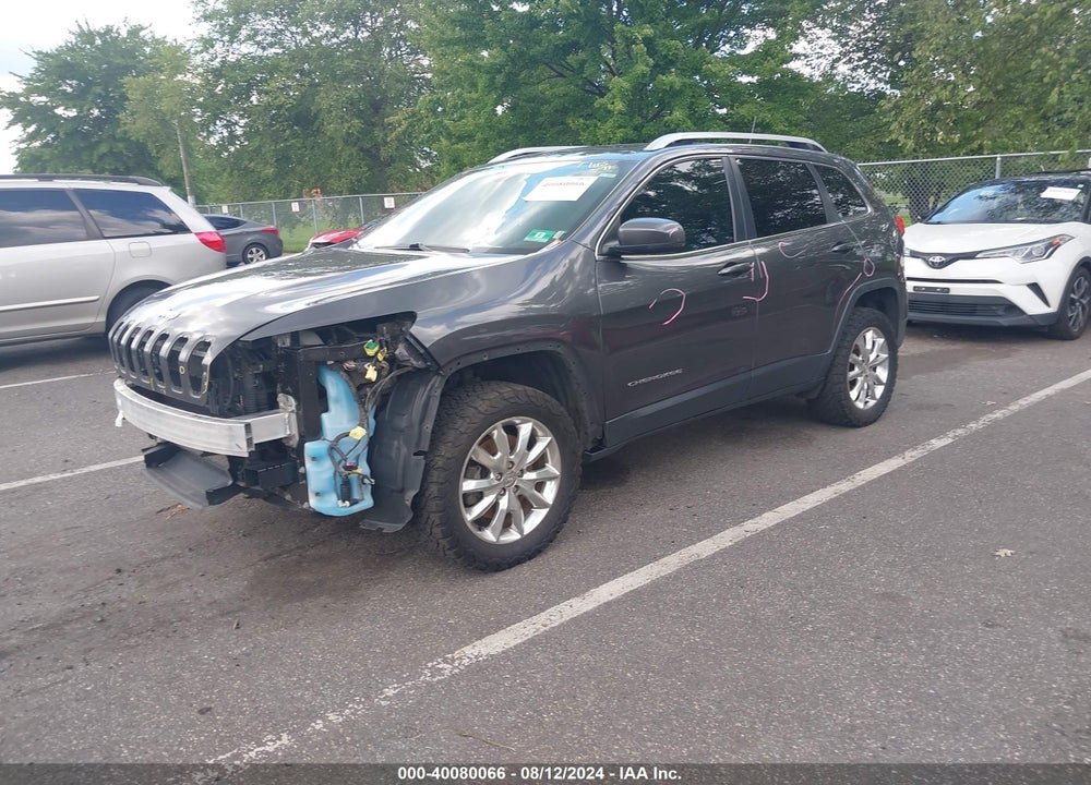 2016 JEEP CHEROKEE LIMITED VIN: 1C4PJMDSXGW320383