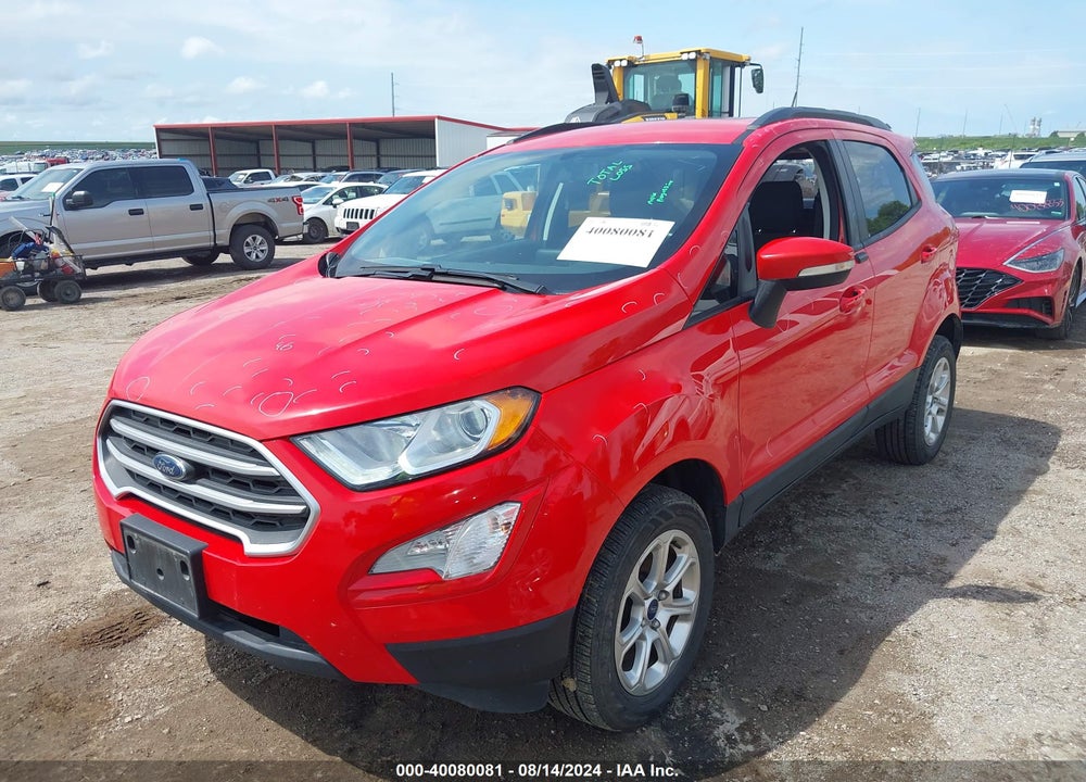 2018 FORD ECOSPORT SE VIN: MAJ6P1UL6JC226775