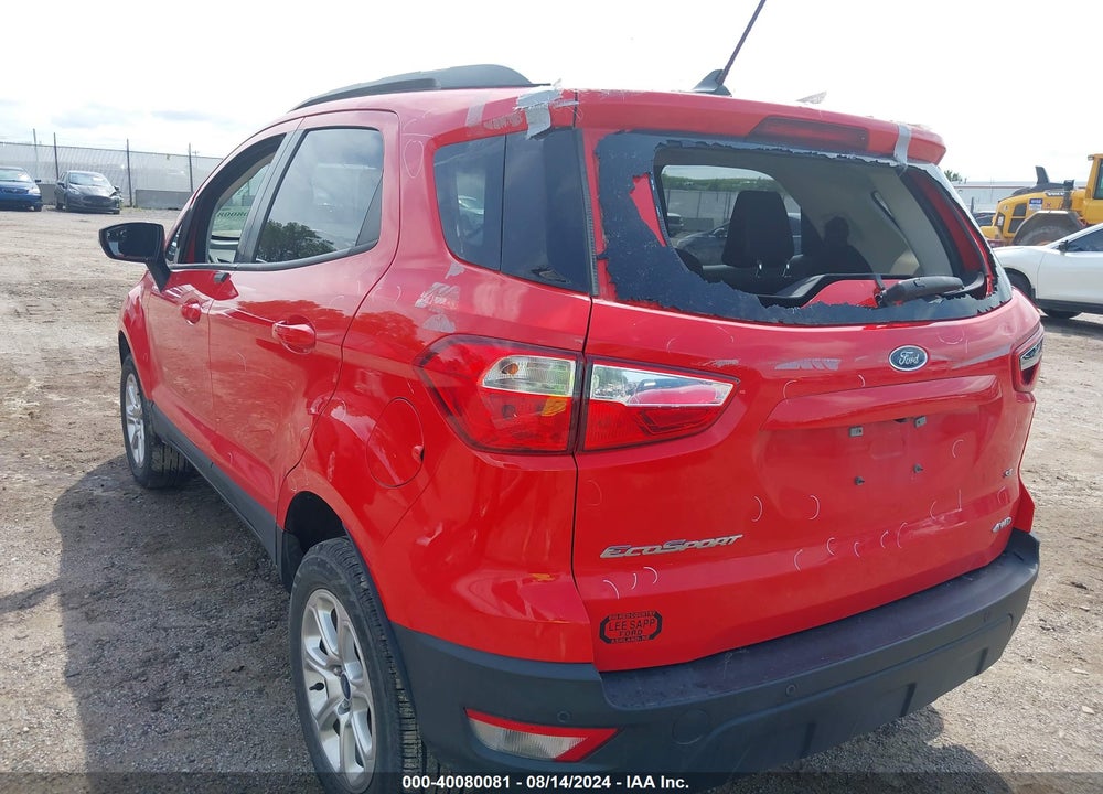 2018 FORD ECOSPORT SE VIN: MAJ6P1UL6JC226775