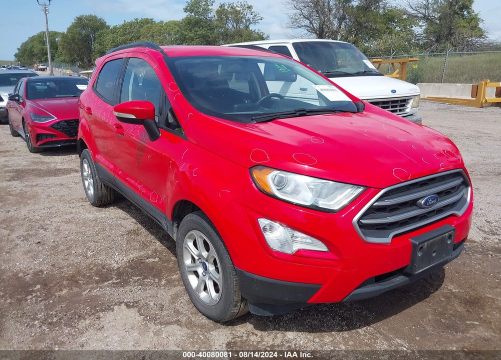 2018 FORD ECOSPORT SE VIN: MAJ6P1UL6JC226775