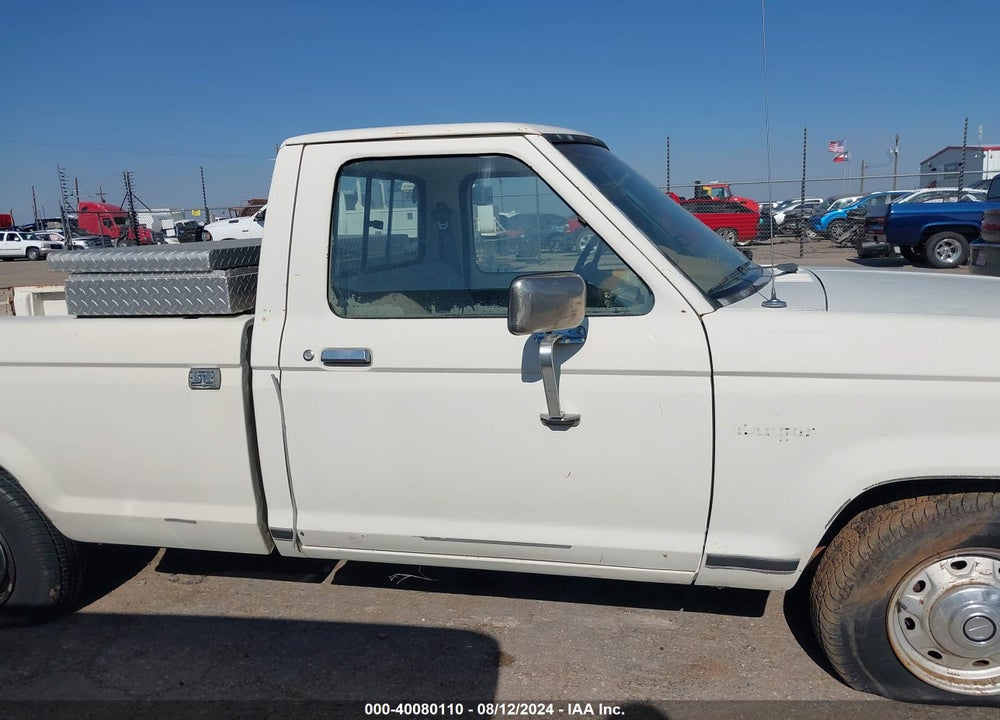 1986 FORD RANGER VIN: 1FTBR10T6GUD44918