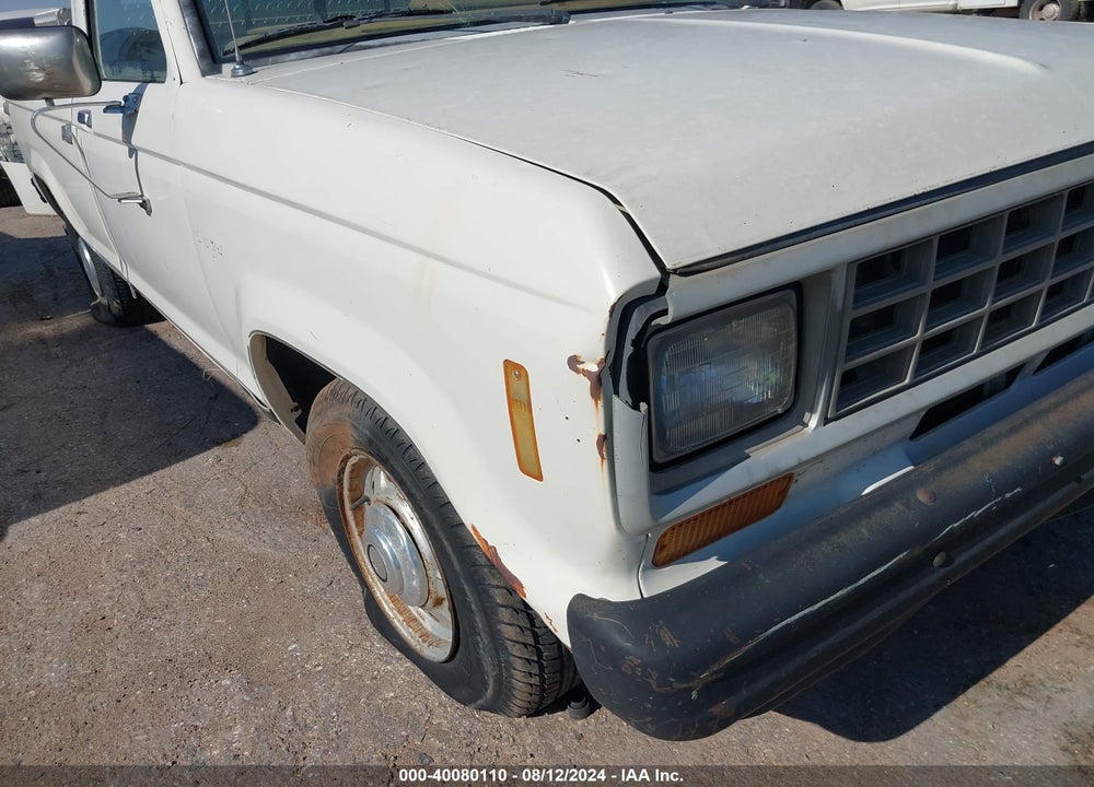 1986 FORD RANGER VIN: 1FTBR10T6GUD44918