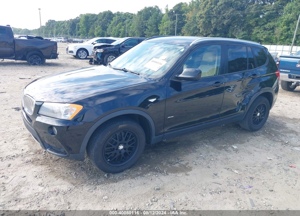 2012 BMW X3 XDRIVE28I VIN: 5UXWX5C51CL722136