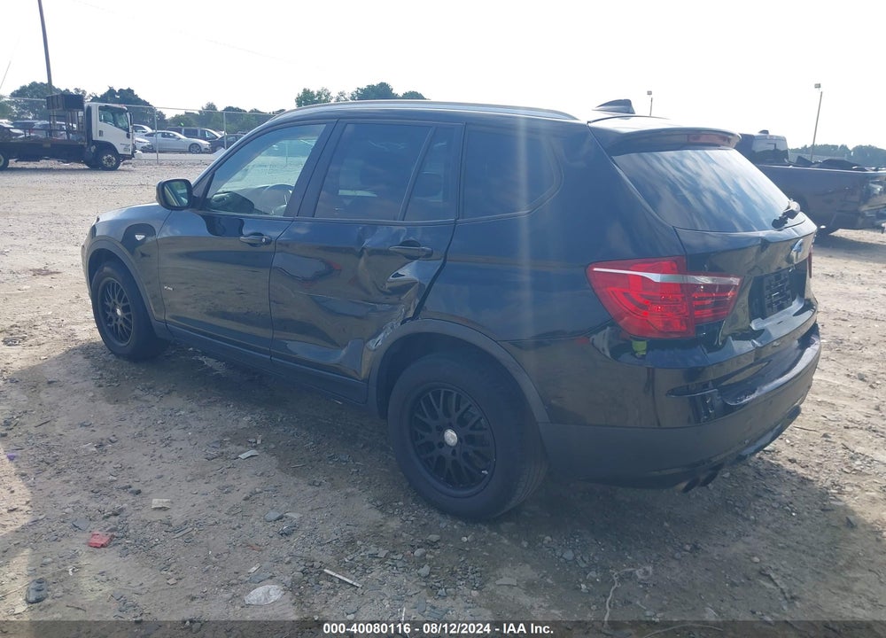 2012 BMW X3 XDRIVE28I VIN: 5UXWX5C51CL722136