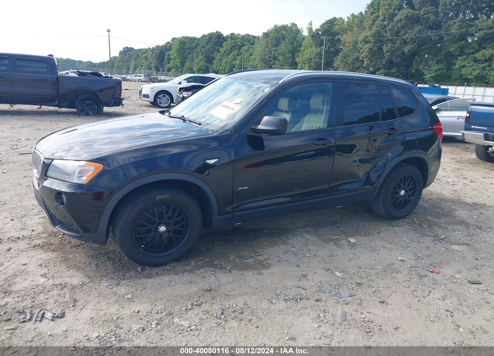 2012 BMW X3 XDRIVE28I VIN: 5UXWX5C51CL722136