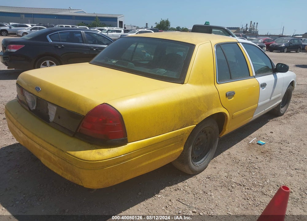 2001 FORD CROWN VICTORIA POLICE INTERCEPTOR VIN: 2FAFP71WX1X165998