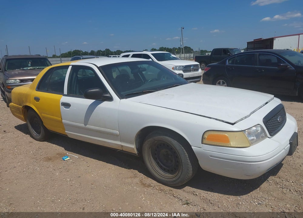 2001 FORD CROWN VICTORIA POLICE INTERCEPTOR VIN: 2FAFP71WX1X165998