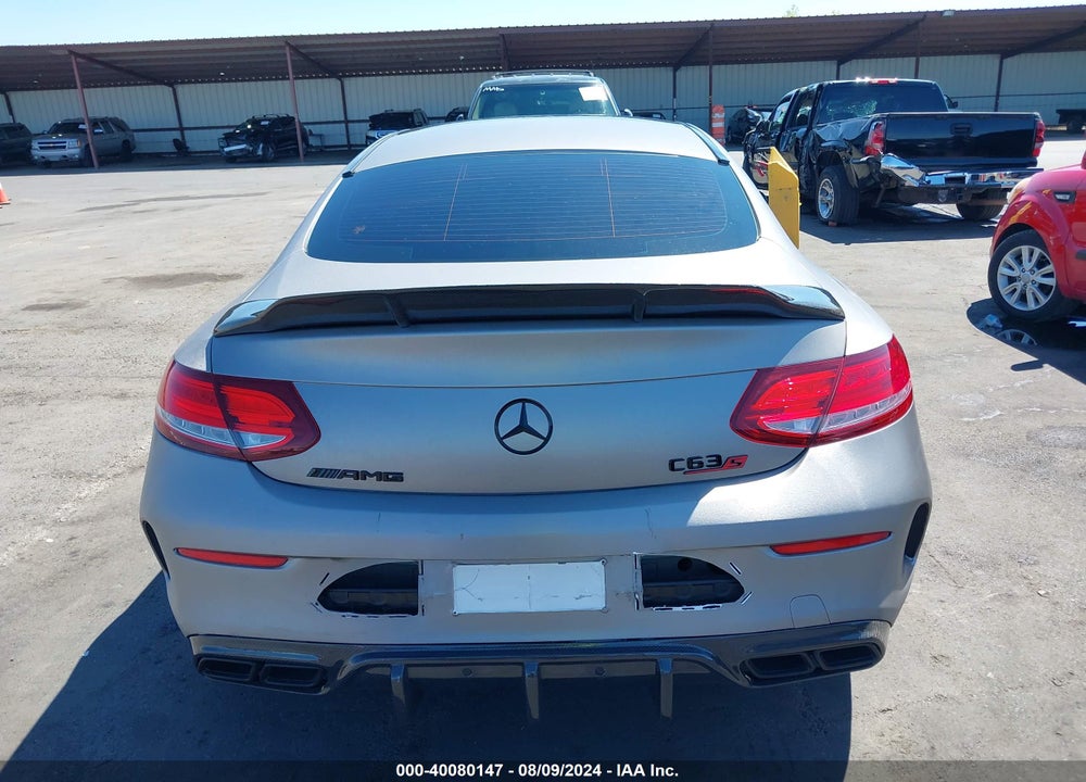 2017 MERCEDES-BENZ AMG C 63 S VIN: WDDWJ8HB1HF466983