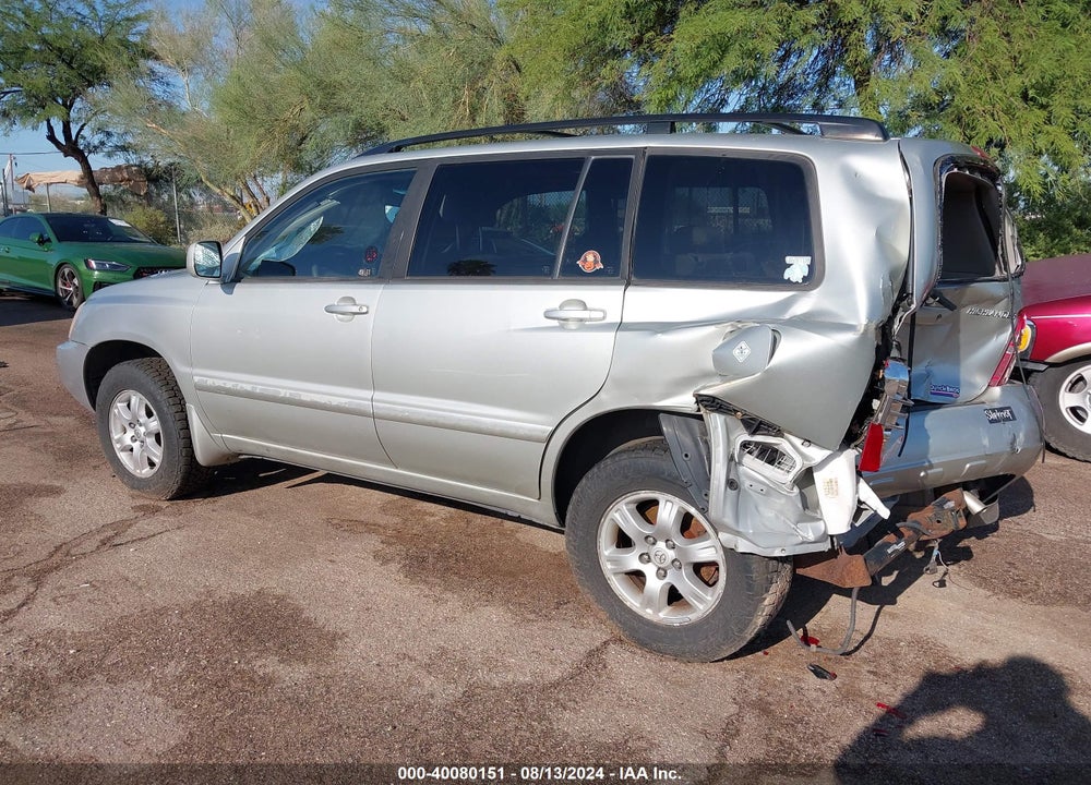2003 TOYOTA HIGHLANDER V6 VIN: JTEHF21A330119682