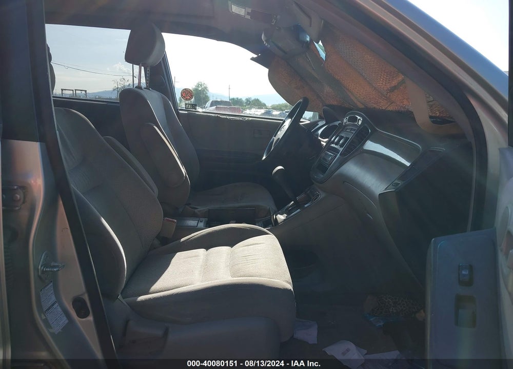2003 TOYOTA HIGHLANDER V6 VIN: JTEHF21A330119682