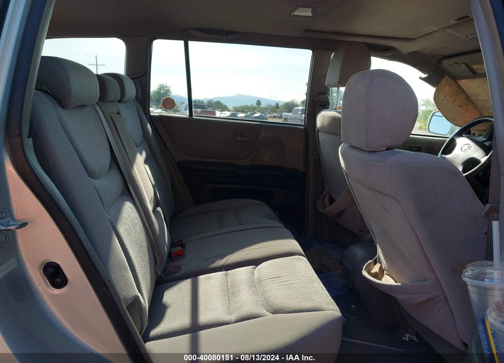 2003 TOYOTA HIGHLANDER V6 VIN: JTEHF21A330119682