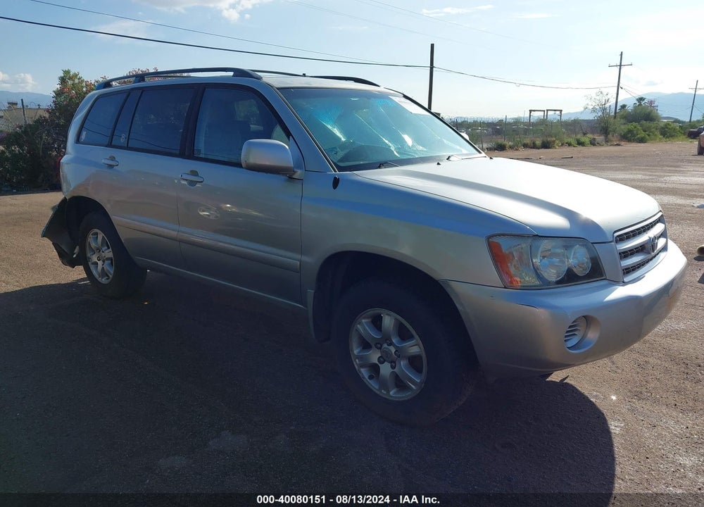 2003 TOYOTA HIGHLANDER V6 VIN: JTEHF21A330119682