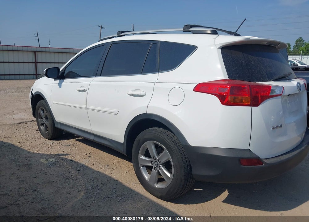 2015 TOYOTA RAV4 XLE VIN: 2T3WFREV3FW180211