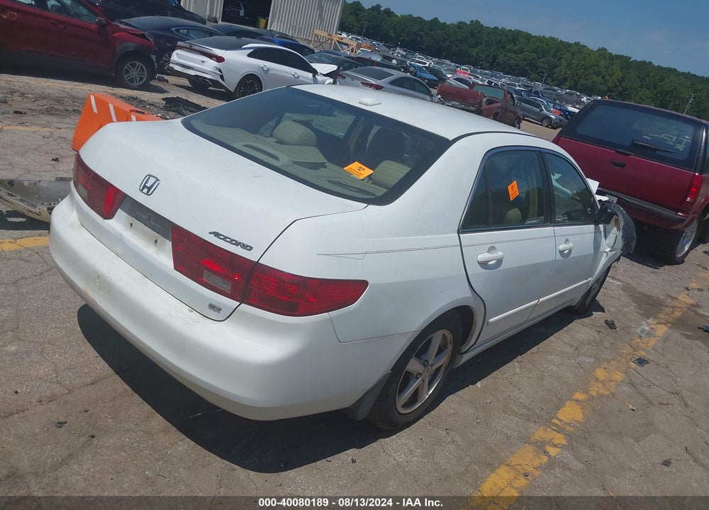 2005 HONDA ACCORD 2.4 EX VIN: 1HGCM56895A152096