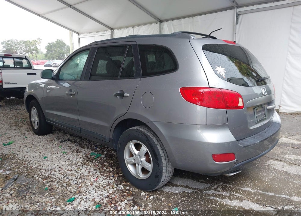 2007 HYUNDAI SANTA FE GLS VIN: 5NMSG13D87H056545