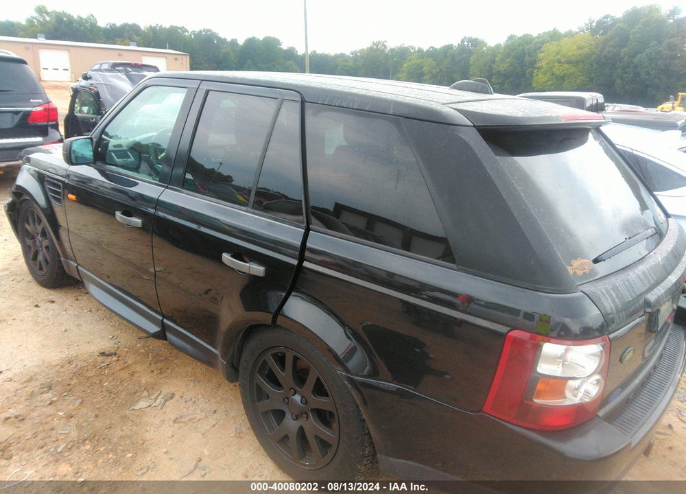 2008 LAND ROVER RANGE ROVER SPORT HSE VIN: SALSK25418A122391