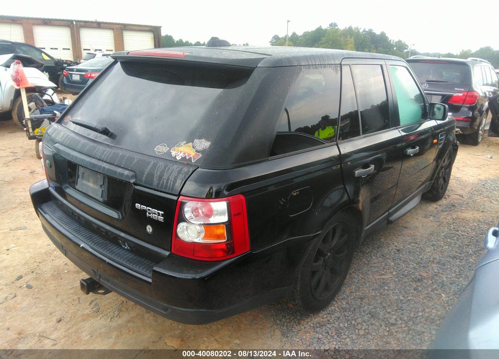2008 LAND ROVER RANGE ROVER SPORT HSE VIN: SALSK25418A122391