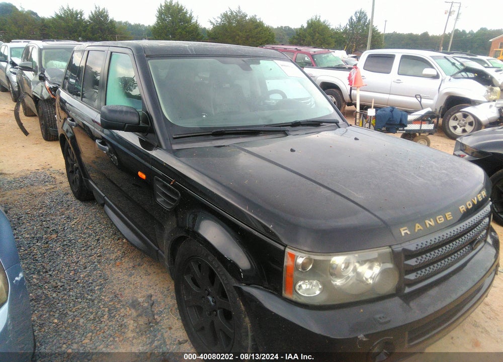 2008 LAND ROVER RANGE ROVER SPORT HSE VIN: SALSK25418A122391
