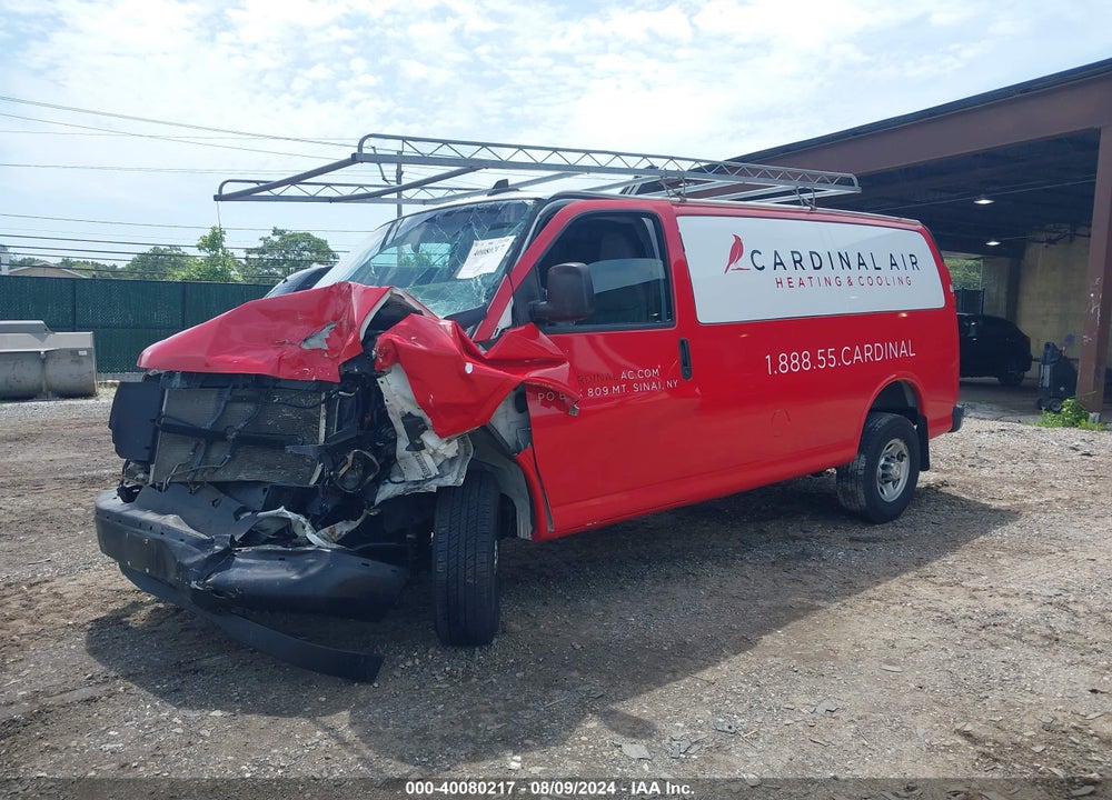 2017 CHEVROLET EXPRESS 3500 WORK VAN VIN: 1GCZGGFF7H1337911