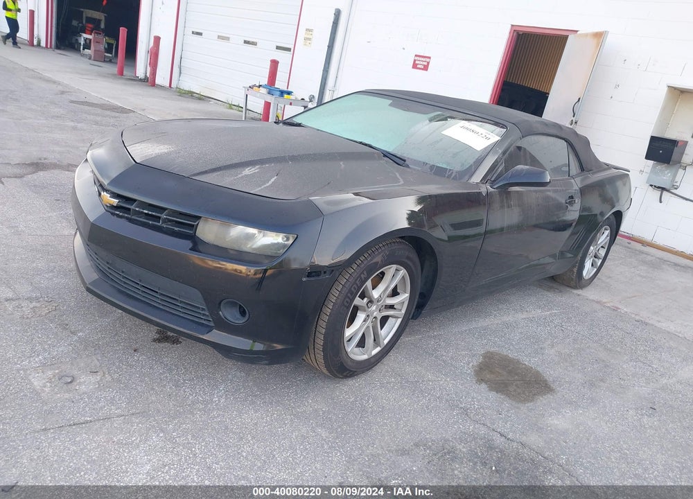 2014 CHEVROLET CAMARO 1LT VIN: 2G1FB3D33E9127244