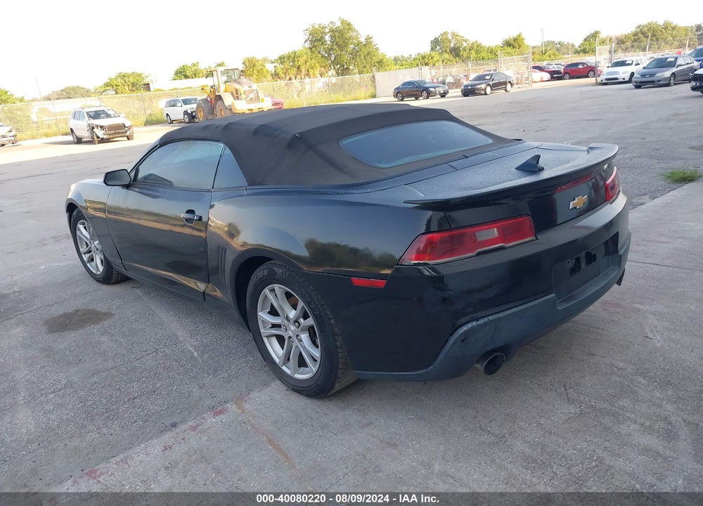 2014 CHEVROLET CAMARO 1LT VIN: 2G1FB3D33E9127244