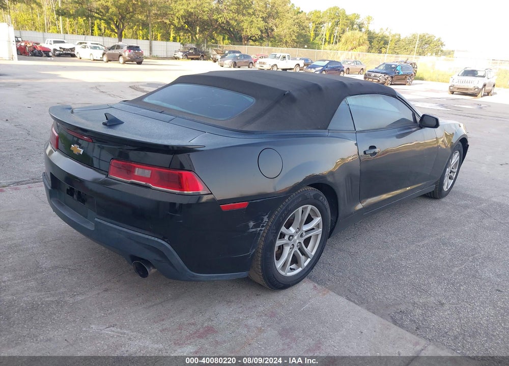 2014 CHEVROLET CAMARO 1LT VIN: 2G1FB3D33E9127244