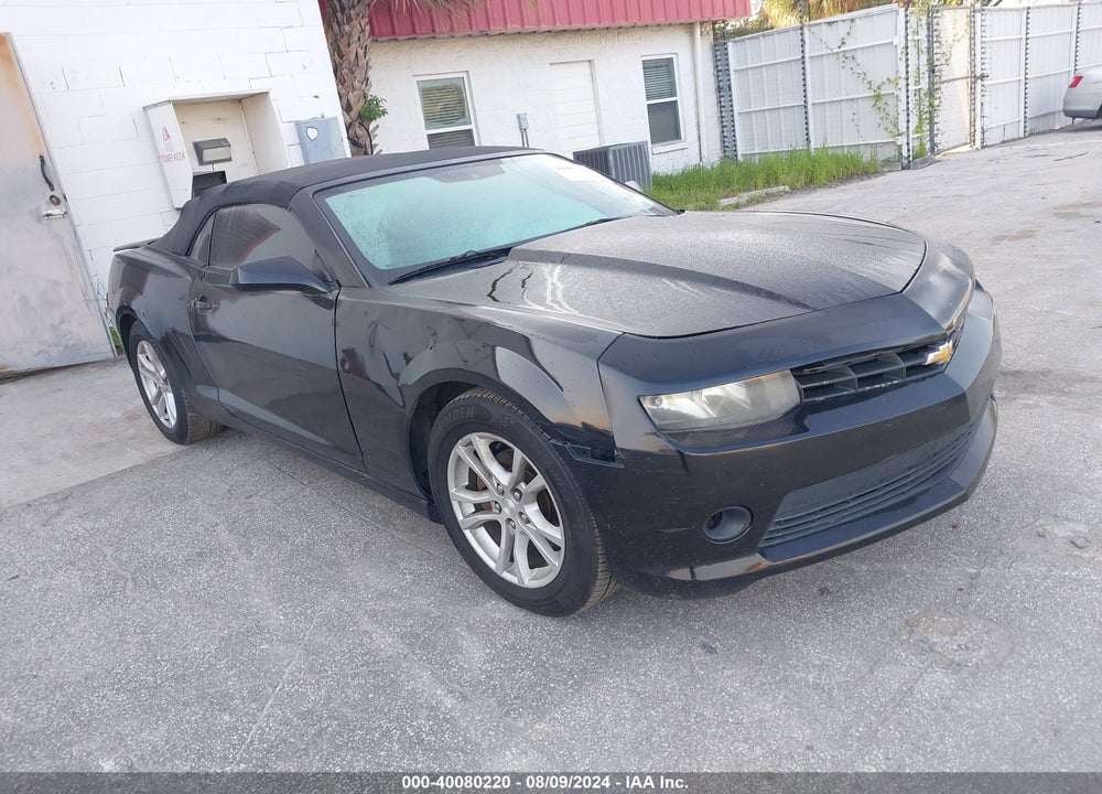 2014 CHEVROLET CAMARO 1LT VIN: 2G1FB3D33E9127244