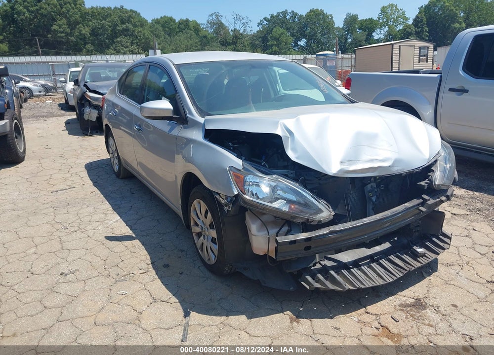 2019 NISSAN SENTRA S VIN: 3N1AB7AP8KY448842
