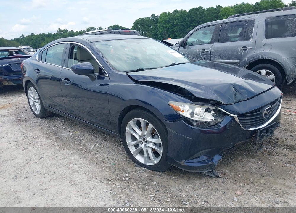 2016 MAZDA 6 I TOURING VIN: JM1GJ1V53G1431331