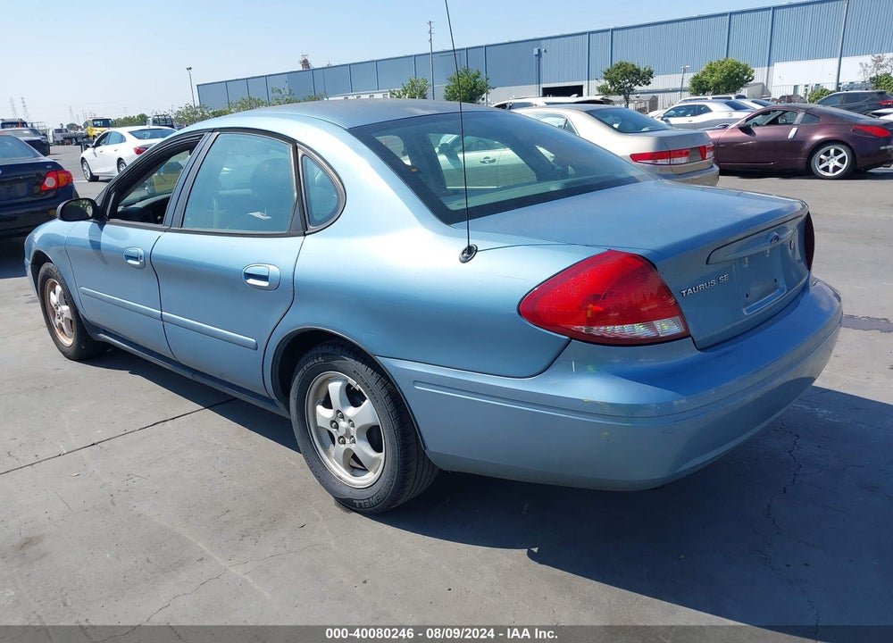 2007 FORD TAURUS SE VIN: 1FAFP53U97A126045